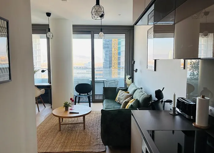 Apartmán Modern Overlooking The Skyline & Danube *